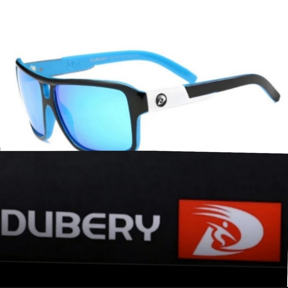 DUBERY Polarized Blue Men Sunglasses UV 400